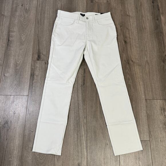 J.Crew Slim Fit Five Pocket Tech Pants 31x30 Stone Gray Sun Protection Stretch - Picture 3 of 8